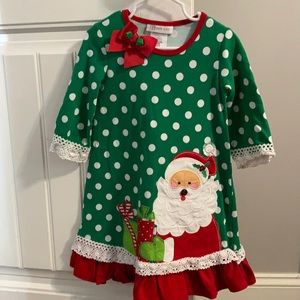 Bonnie Jean Christmas Dress Size 4